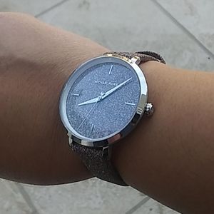 Michael Kors multi color glitz women's watch